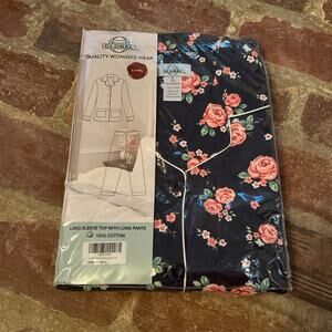 Pajamas for Women 2-Piece Warm and Cozy Flannel PJ Set of Button Front